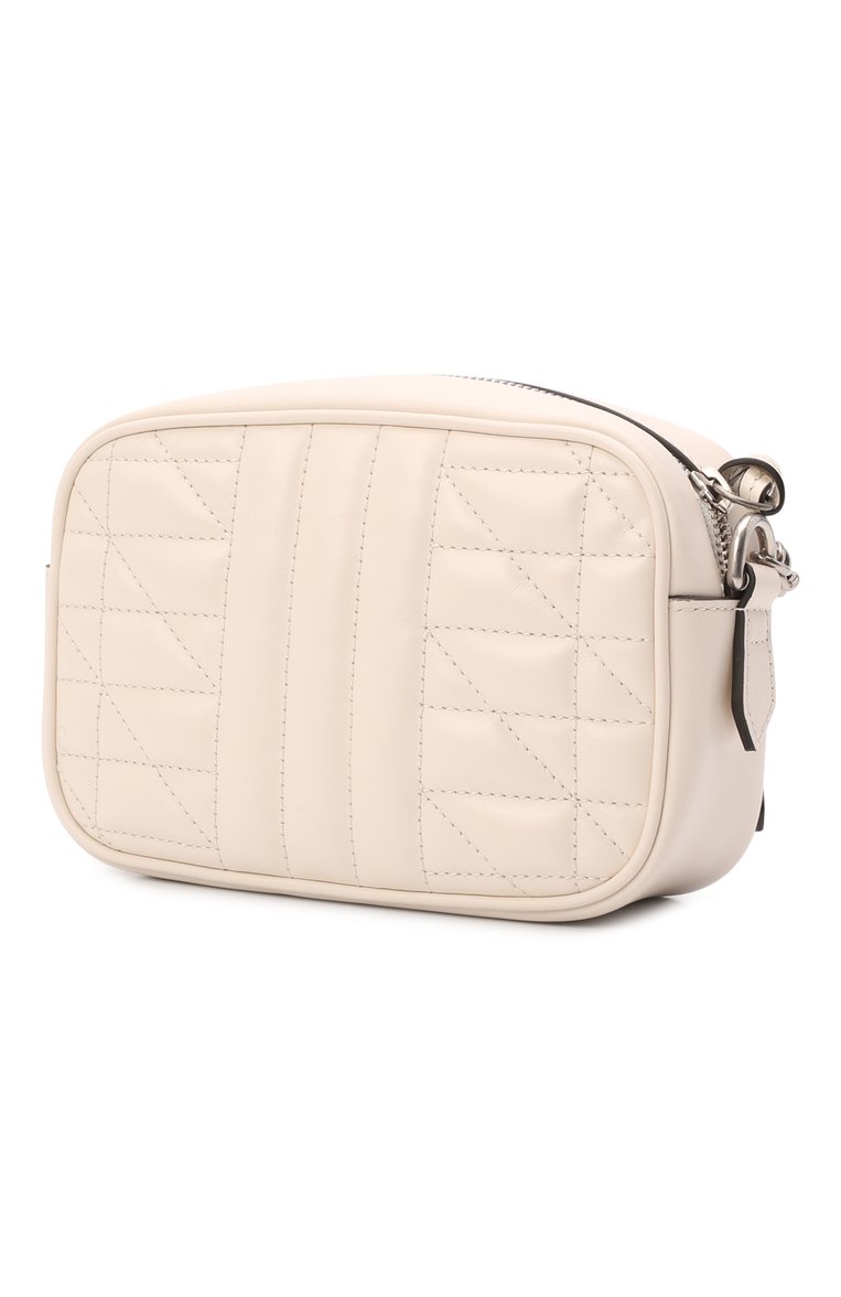 Женская сумка gg marmont 2.0 mini GUCCI кремового цвета, арт. 634936/UM8BN | Фото 4 (Размер: mini; Ремень/цепочка: На ремешке; Материал: Натуральная кожа; Сумки-технические: Сумки через плечо; Региональные ограничения белый список (Axapta Mercury): Не проставлено; Нос: Не проставлено)