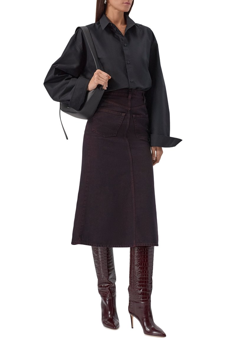 Джинсовая юбка MM6, арт. S52MI0022/M30032, фото 1