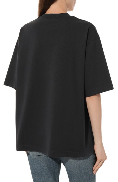 Хлопковая футболка ACNE STUDIOS, арт. FN-MN-TSHI000353900, фото 4