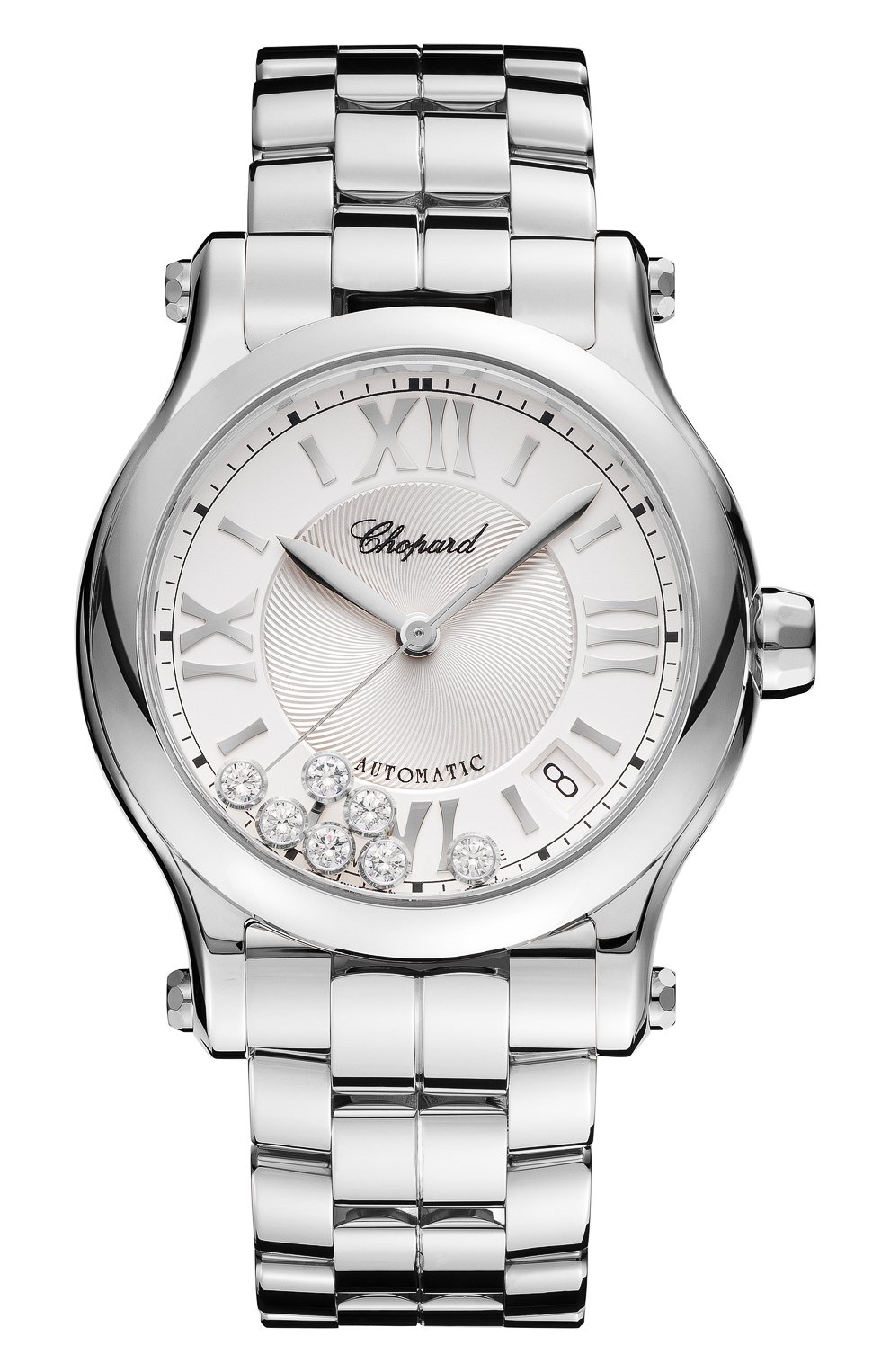 Часы happy sport automatic CHOPARD бесцветного цвета по цене 1560000 руб., арт. 278559-3002, фото 1 Часы happy sport automatic CHOPARD, арт. 278559-3002, фото 1