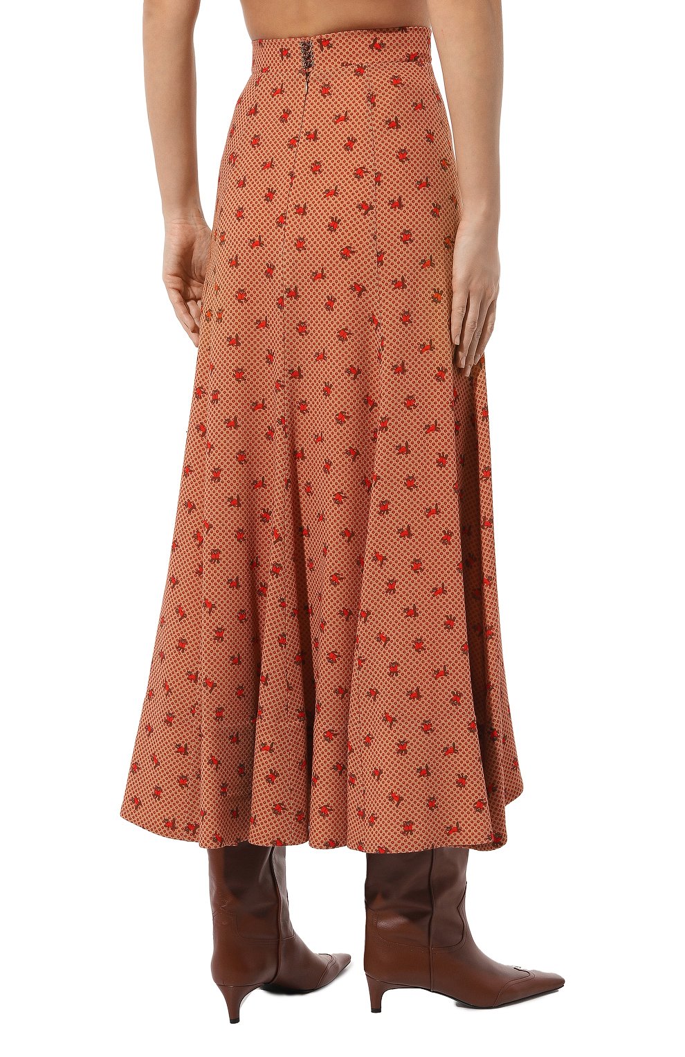 Шерстяная юбка ULYANA SERGEENKO, арт. GNM007FW21P3211Т21, фото 4