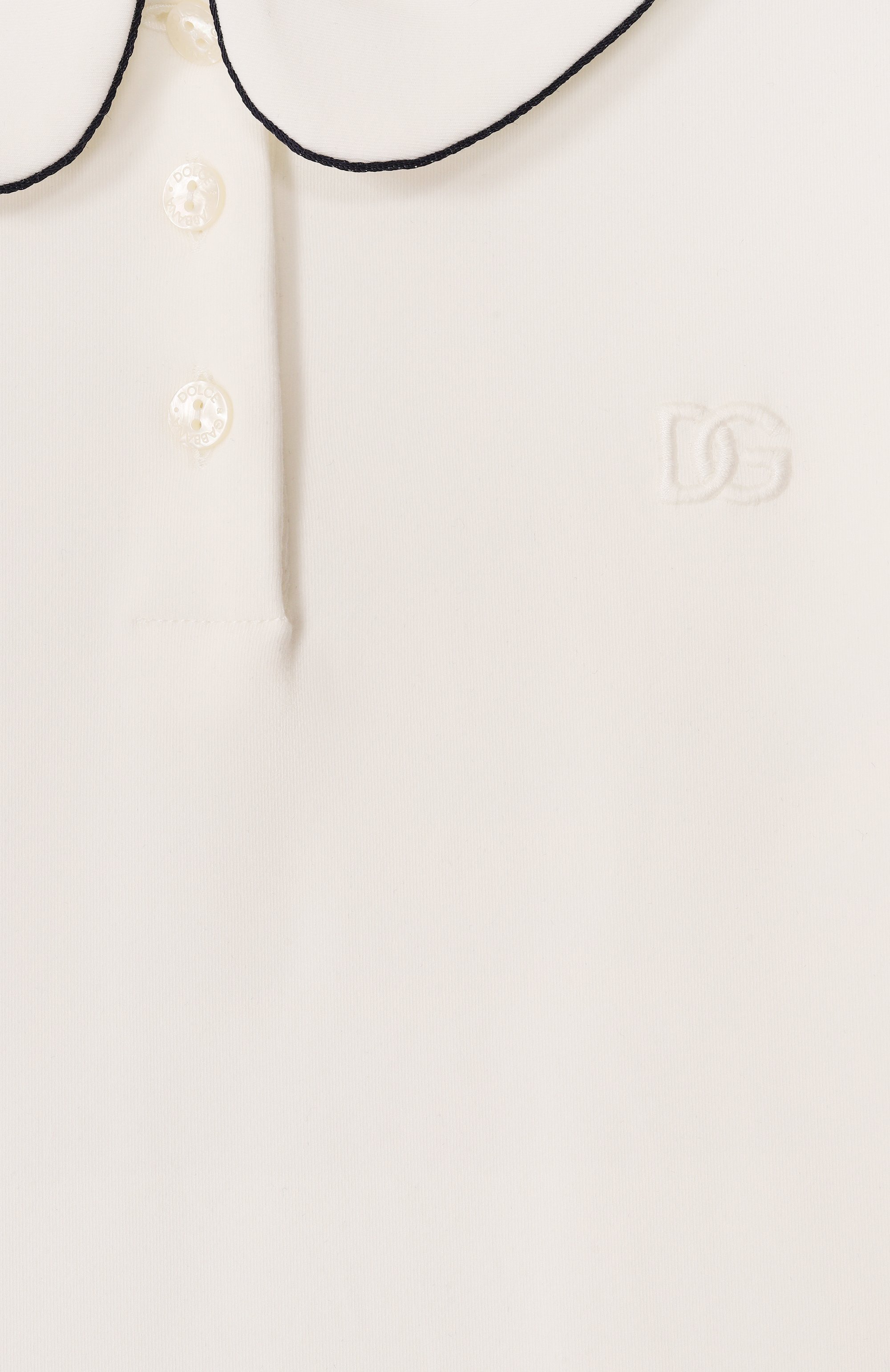Хлопковое поло DOLCE & GABBANA, арт. L5JTPN/G7PLF/2-6, фото 3