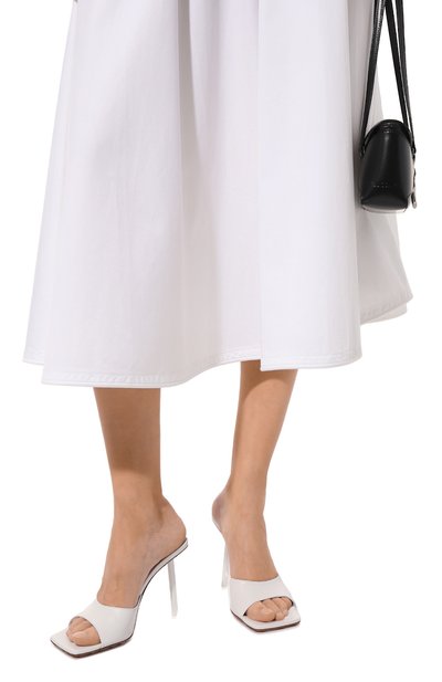 Кожаные мюли laura AMINA MUADDI, арт. LAURA SLIPPER 95/NAPPA, фото 3