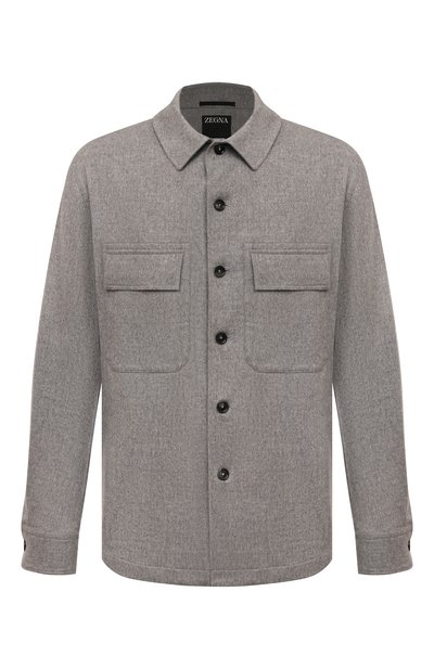 Мужская кашемировая куртка-рубашка ZEGNA, арт. S0T6B/UEV46A8