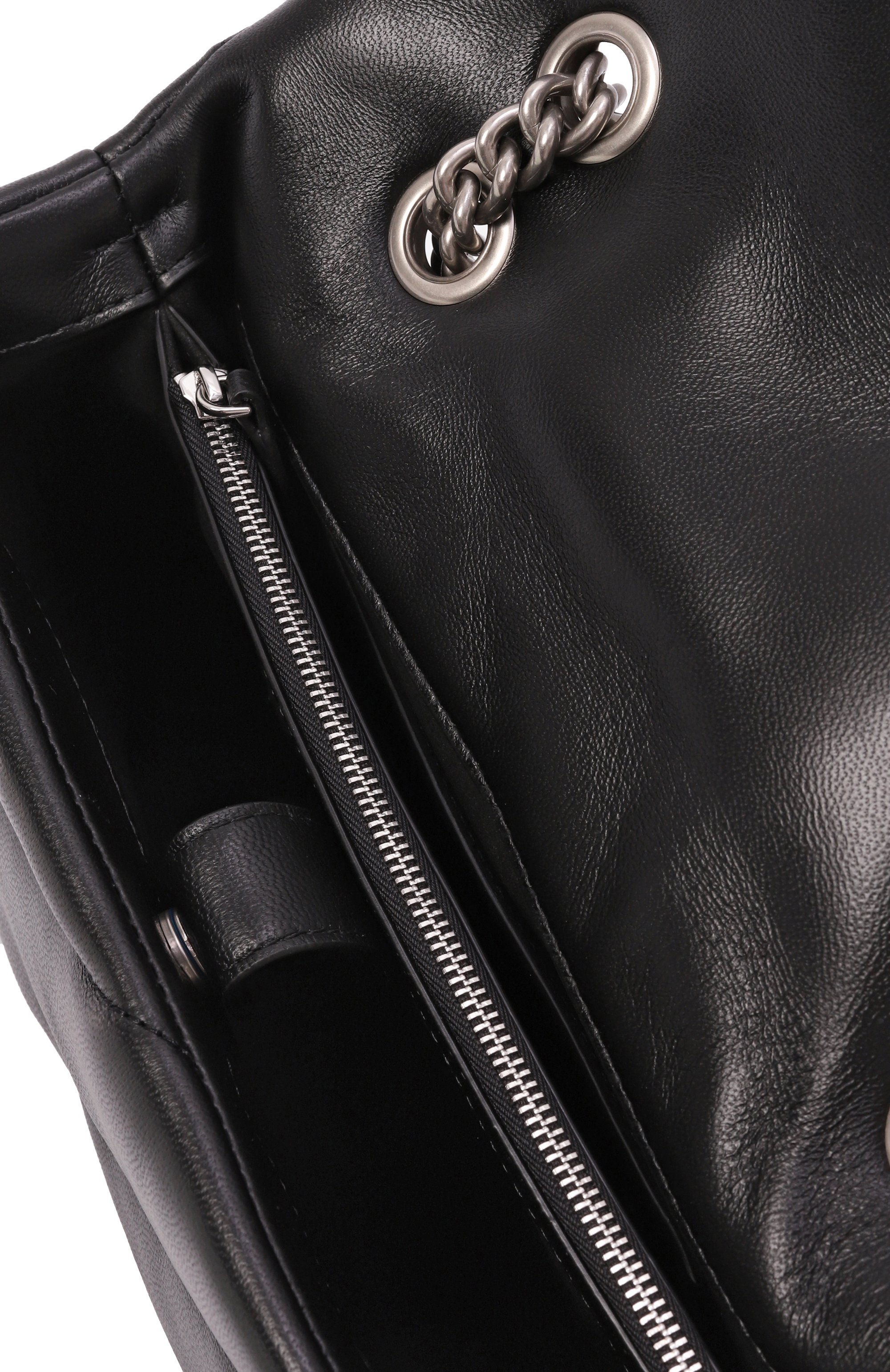 Сумка love puff classic PINKO черного цвета по цене 43900 руб., арт. 100038/A0F2, фото 5 Сумка love puff classic PINKO, арт. 100038/A0F2, фото 5