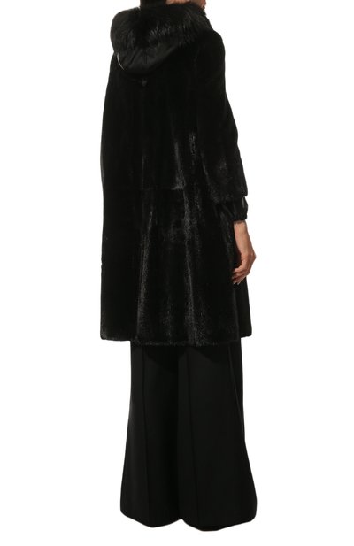 Шуба из меха норки PRADA, арт. 166370-1Y5A-F0002-211, фото 4