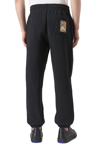 Хлопковые джоггеры BURBERRY, арт. 8102278, фото 4
