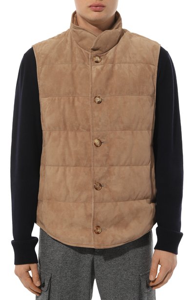 Замшевый жилет BRUNELLO CUCINELLI, арт. M0PCL1922, фото 3