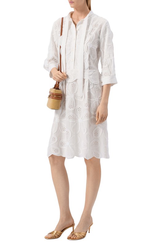 Платье Elie Saab D1084NR26/C0E13 Белый  D1084NR26/C0E13 Фото 2