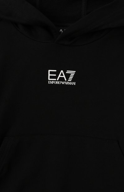 Хлопковое худи EA7, арт. 7B000024/AF10380, фото 3