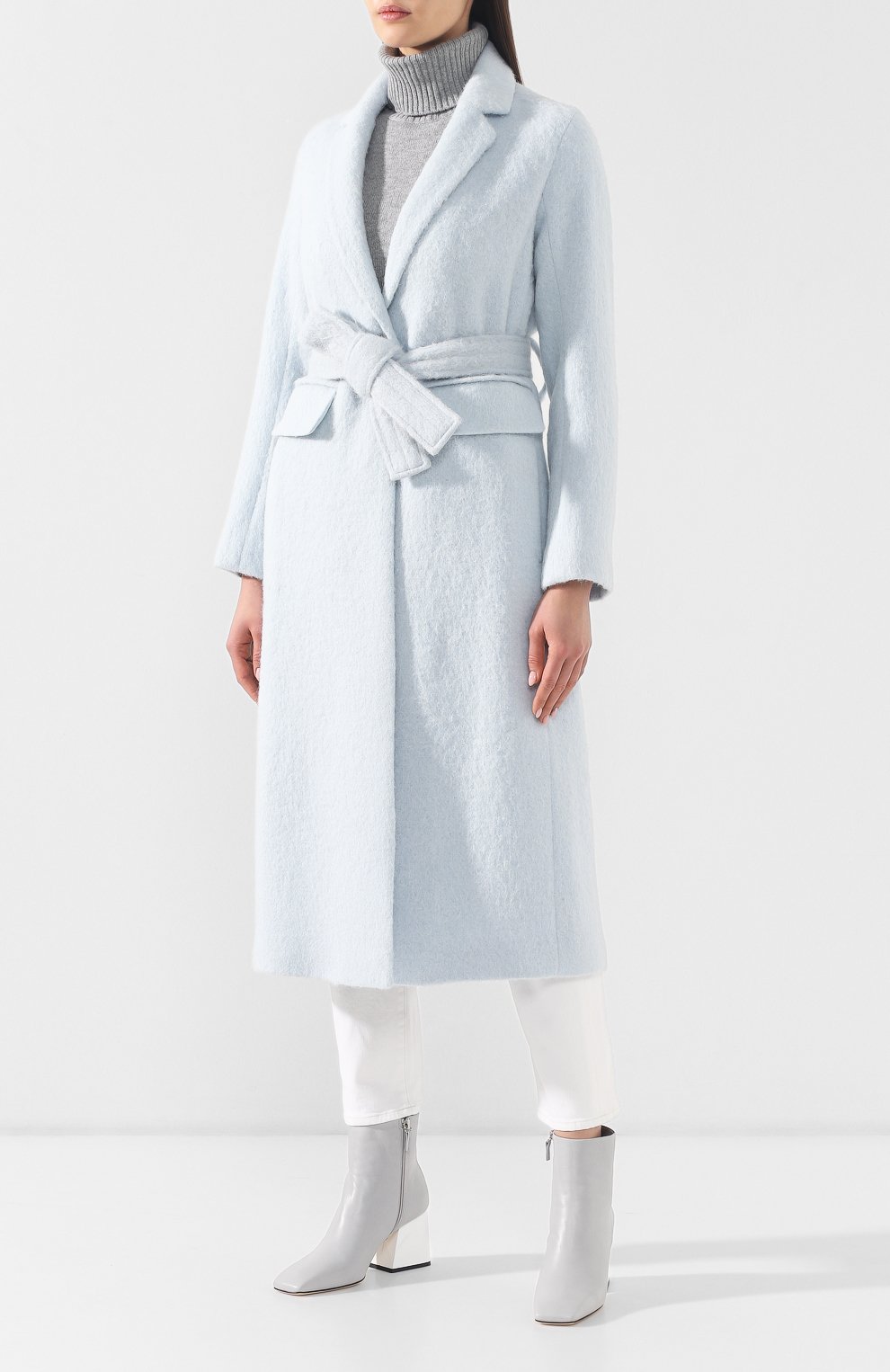 Шерстяное пальто VINCE, арт. V546791131, фото 3