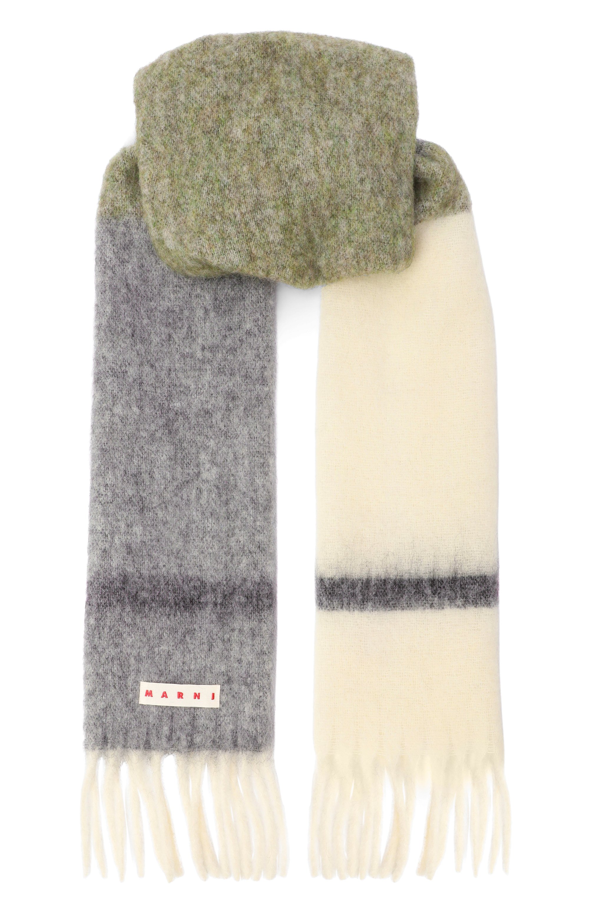 Шерстяной шарф MARNI, арт. SCMC0139Y0/UAW053, фото 1