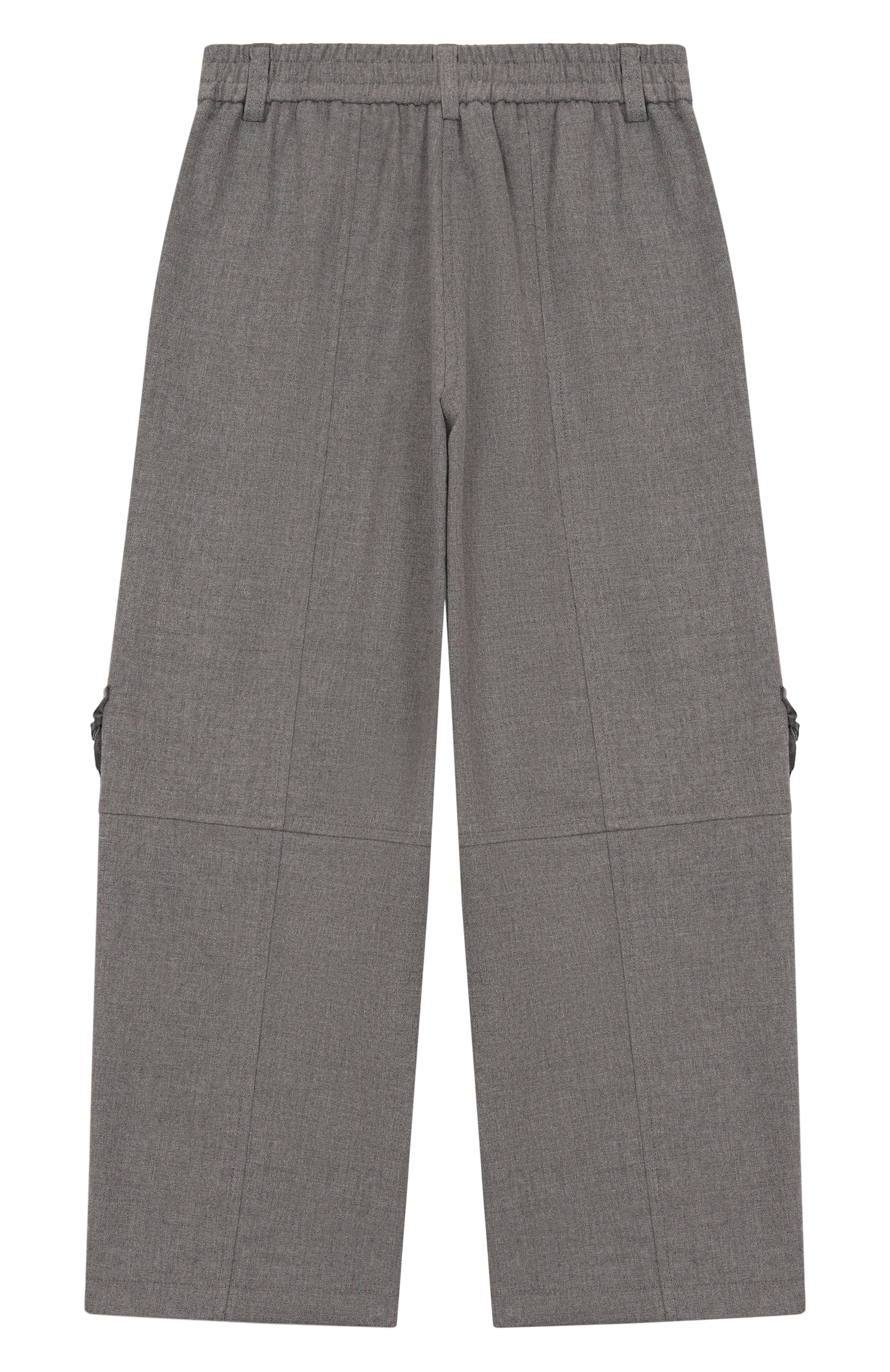 Хлопковые брюки-карго MONNALISA, арт. 11F414, фото 2