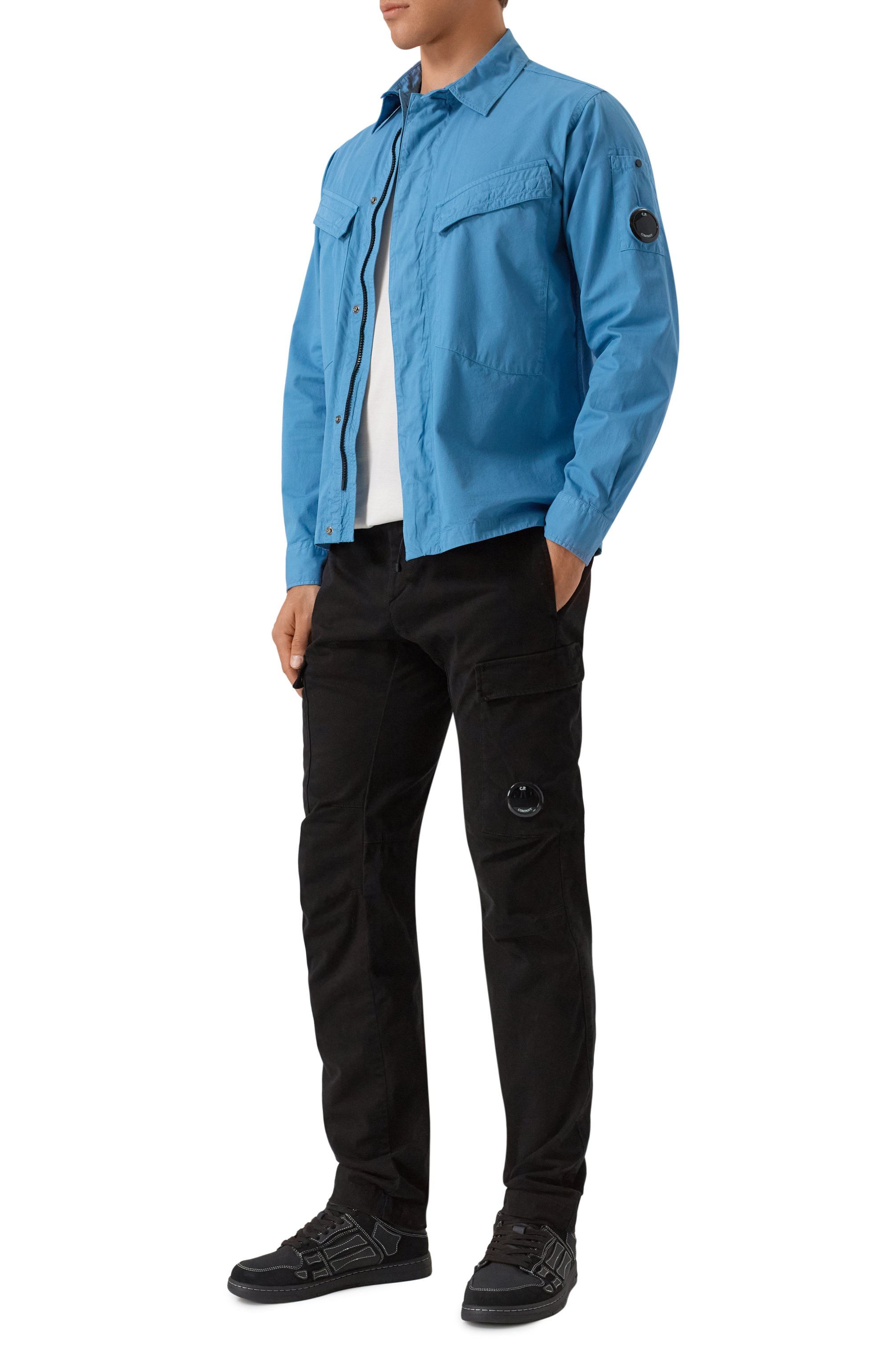 Кожаные кеды skel-top AMIRI, арт. AMF0SR1110, фото 2