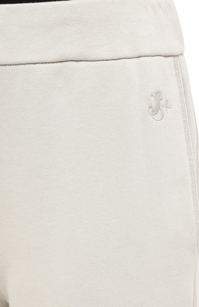 Хлопковое брюки JIL SANDER зеленого цвета по цене 52750 руб., арт. JPPR727517-WR248608, фото 5 Хлопковое брюки JIL SANDER, арт. JPPR727517-WR248608, фото 5