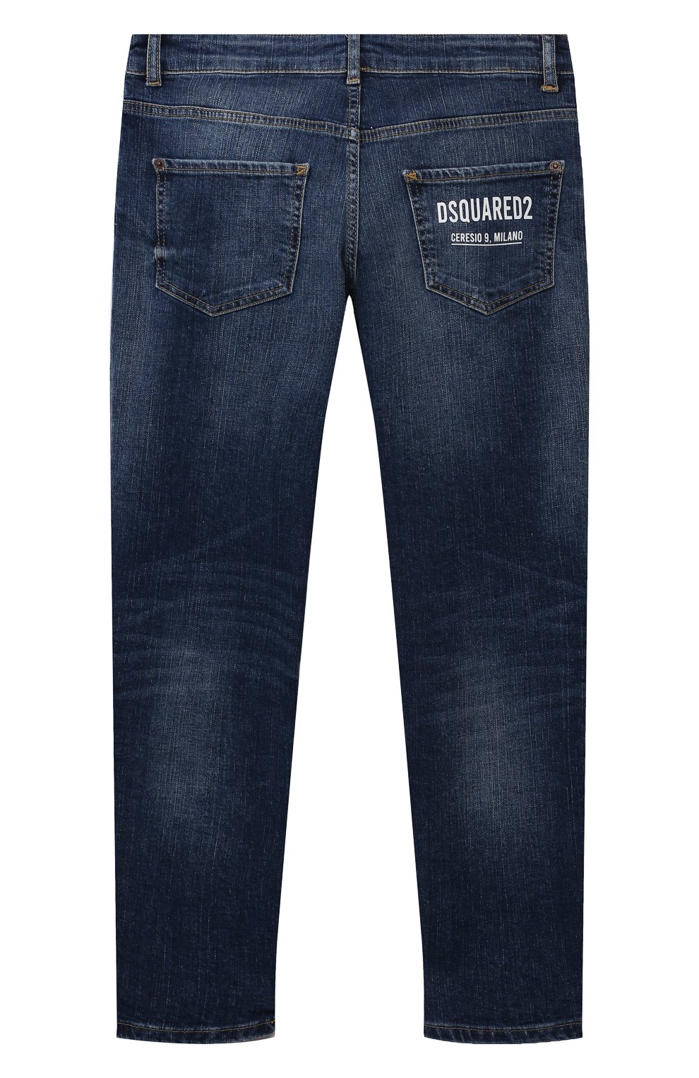 Джинсы DSQUARED2 синего цвета по цене 22950 руб., арт. DQ0731-D009C, фото 2 Джинсы DSQUARED2, арт. DQ0731-D009C, фото 2