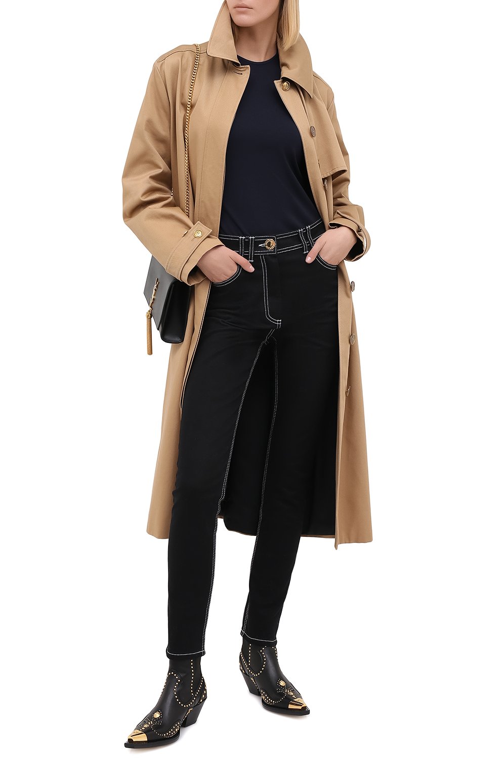 Джинсы BALMAIN черного цвета по цене 77950 руб., арт. UF15460/D022, фото 2 Джинсы BALMAIN, арт. UF15460/D022, фото 2