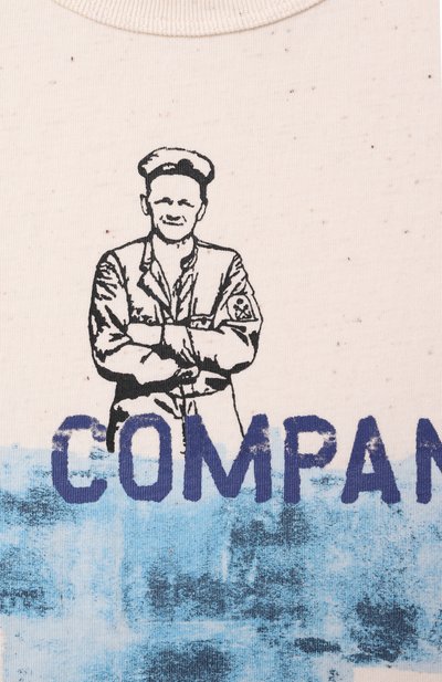 Хлопковая футболка C.P. COMPANY, арт. CUM00H/LAA41/10-14, фото 3