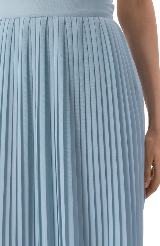 Плиссированная юбка MVST WS61-622MU/SILK Голубой  WS61-622MU/SILK Фото 5
