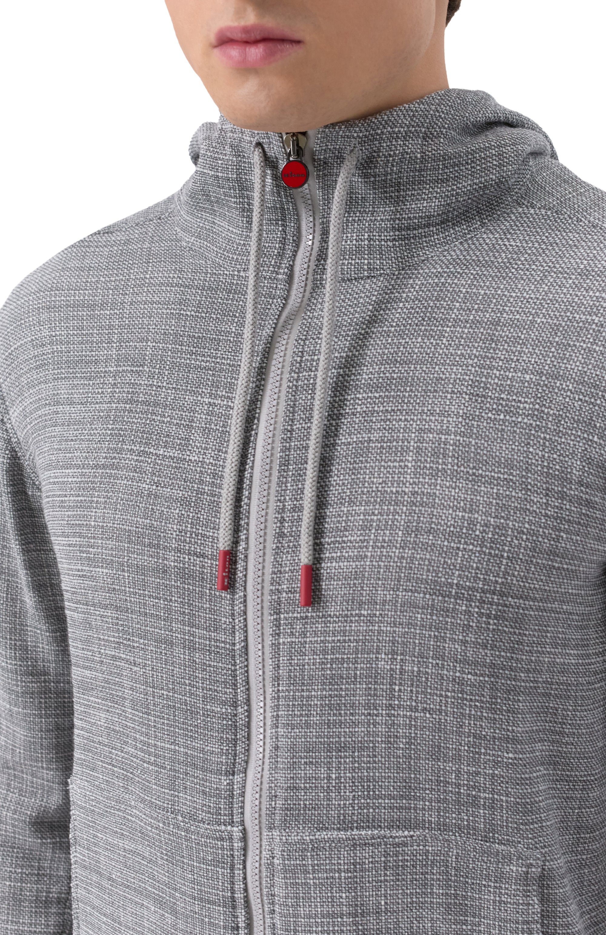 Толстовка из шерсти и шелка KITON, арт. UMC010K0617E05, фото 5