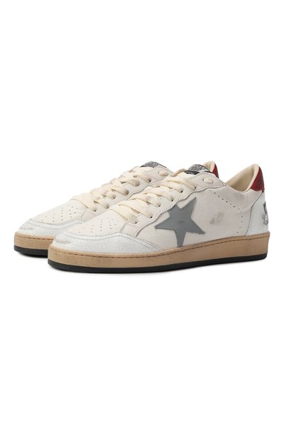 Кожаные кеды ball star GOLDEN GOOSE DELUXE BRAND, арт. GMF00117.F006777, фото 1