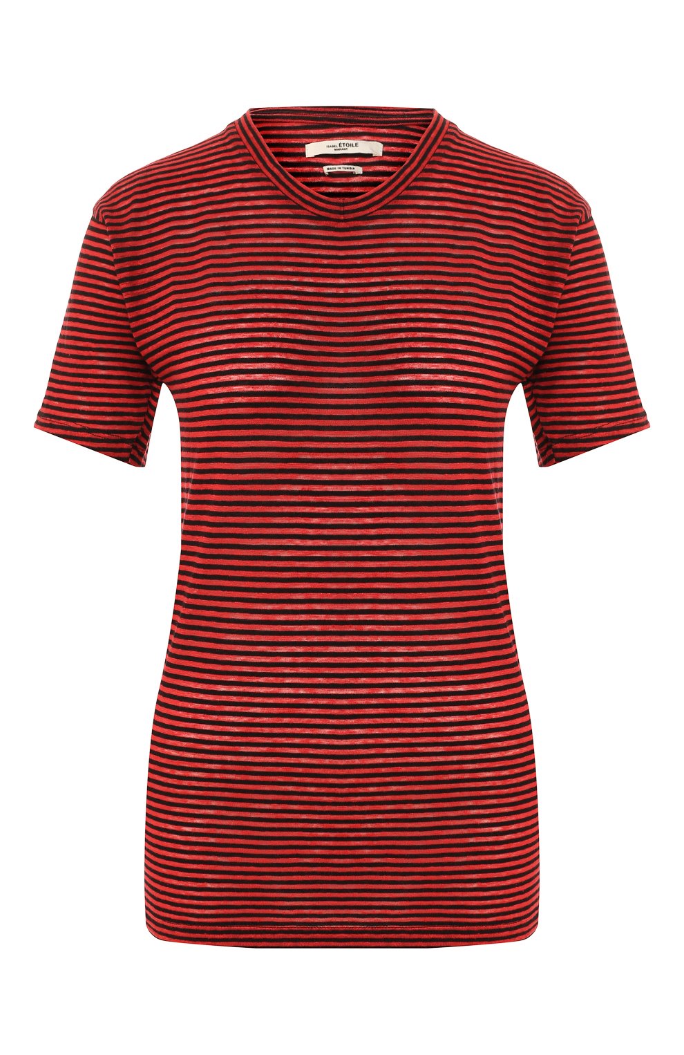 Футболка из смеси хлопка и льна ISABEL MARANT ETOILE, арт. TS0334-00M006E/ANDREIA, фото 1