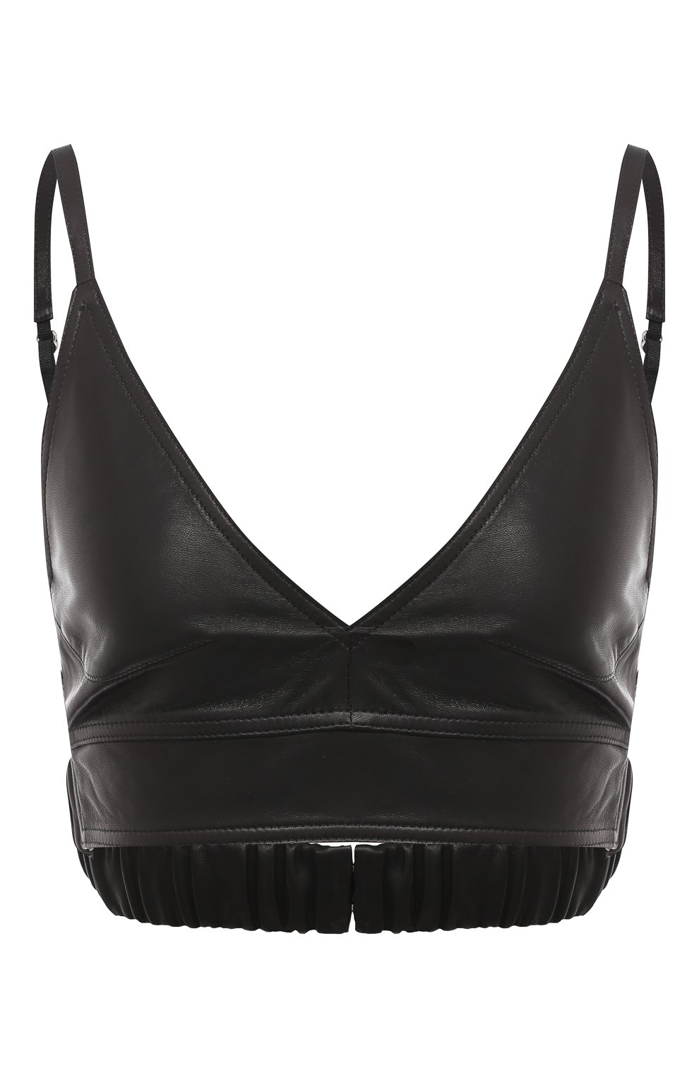 Кожаный топ HELMUT LANG, арт. K04HW501, фото 1