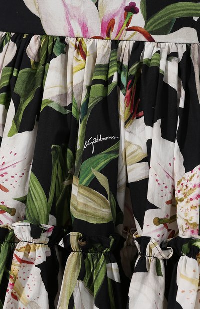 Хлопковая юбка DOLCE & GABBANA, арт. F4BIXT/HS5E0, фото 5