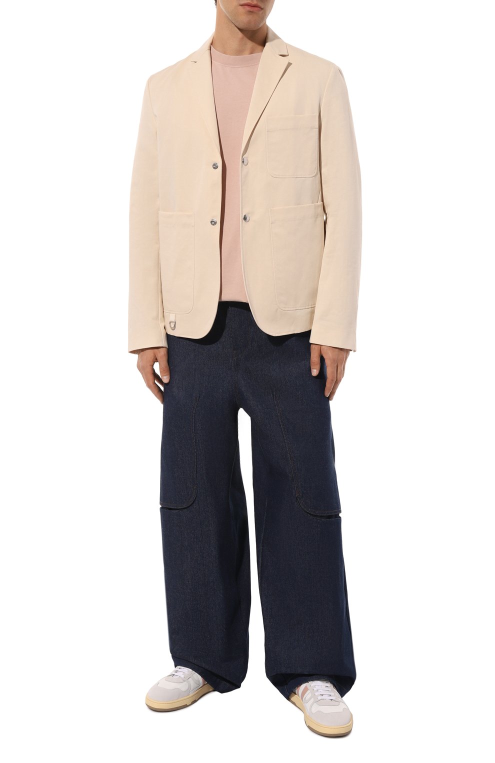 Комбинированные кеды clay LANVIN, арт. FM-SKDK00-NASH, фото 2