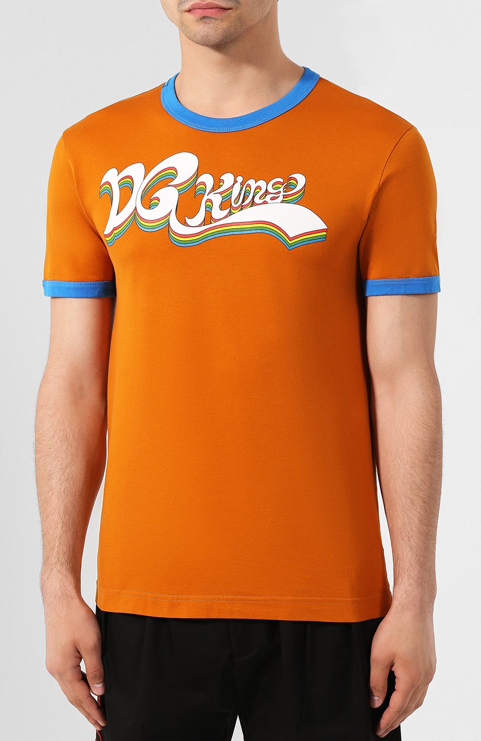 Хлопковая футболка DOLCE & GABBANA, арт. G8JX7T/G7SJC, фото 3