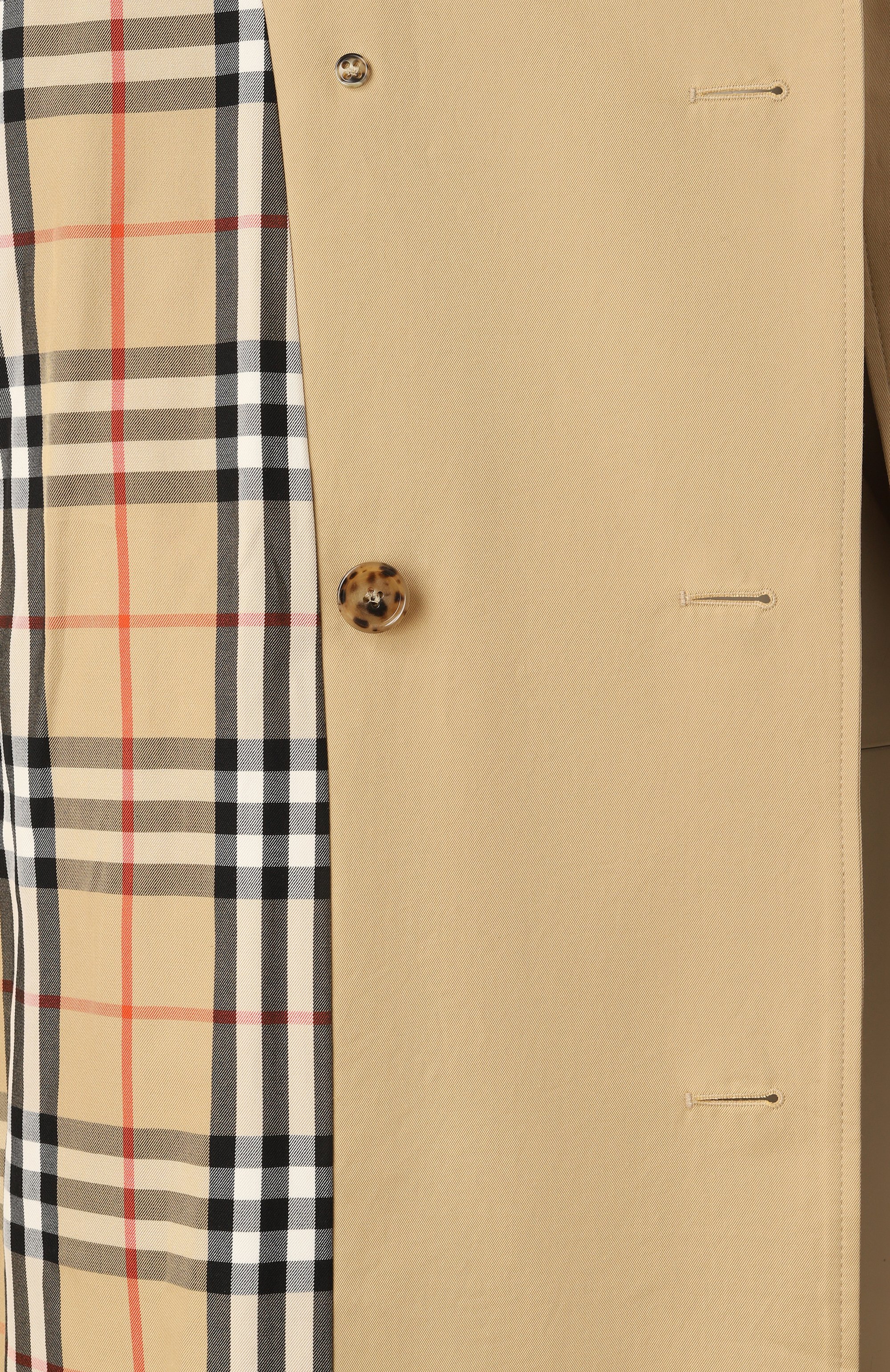 Хлопковый тренч BURBERRY, арт. 8091066, фото 7