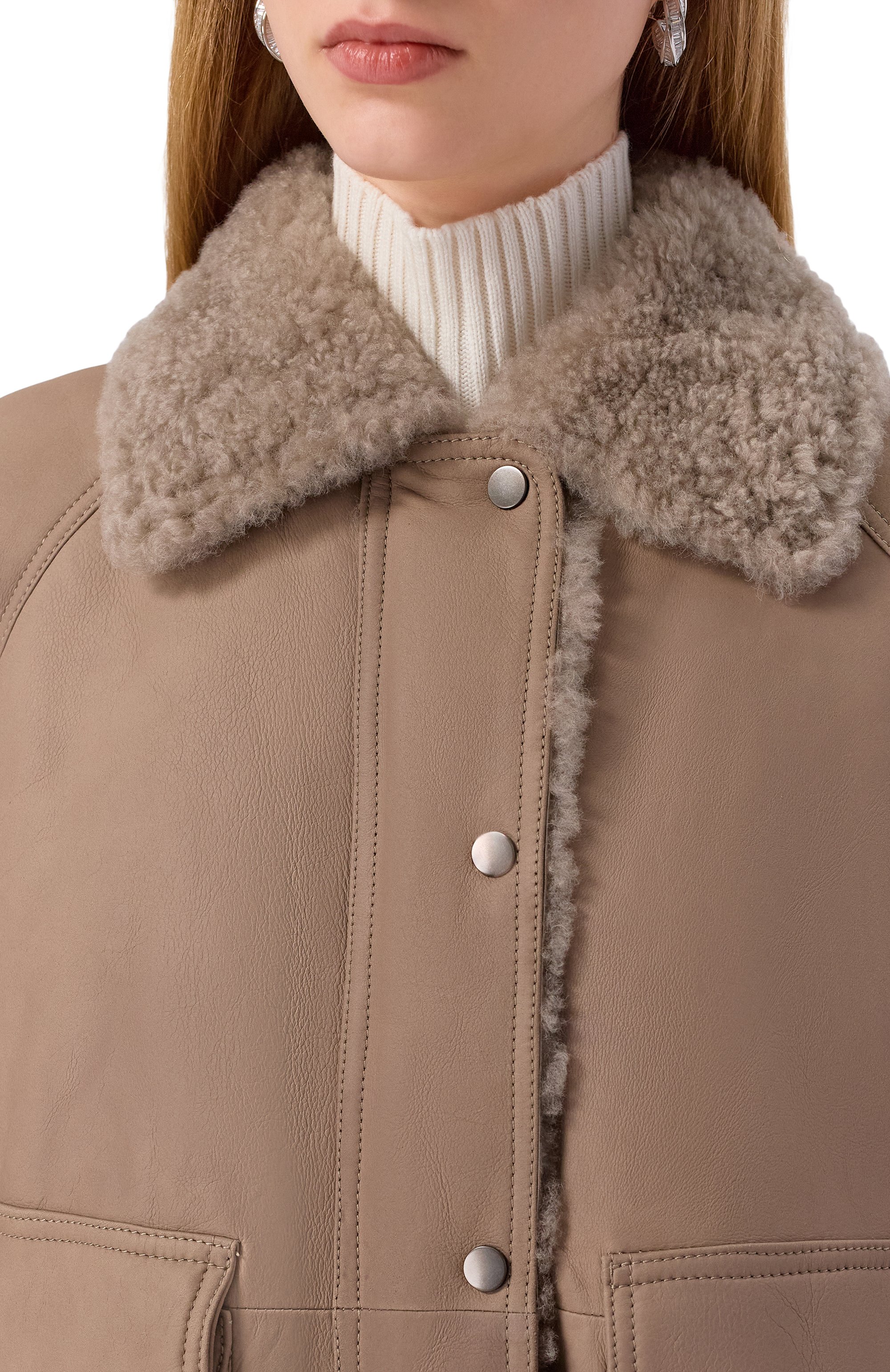 Дубленка из овчины BRUNELLO CUCINELLI, арт. MPMBP7911, фото 5