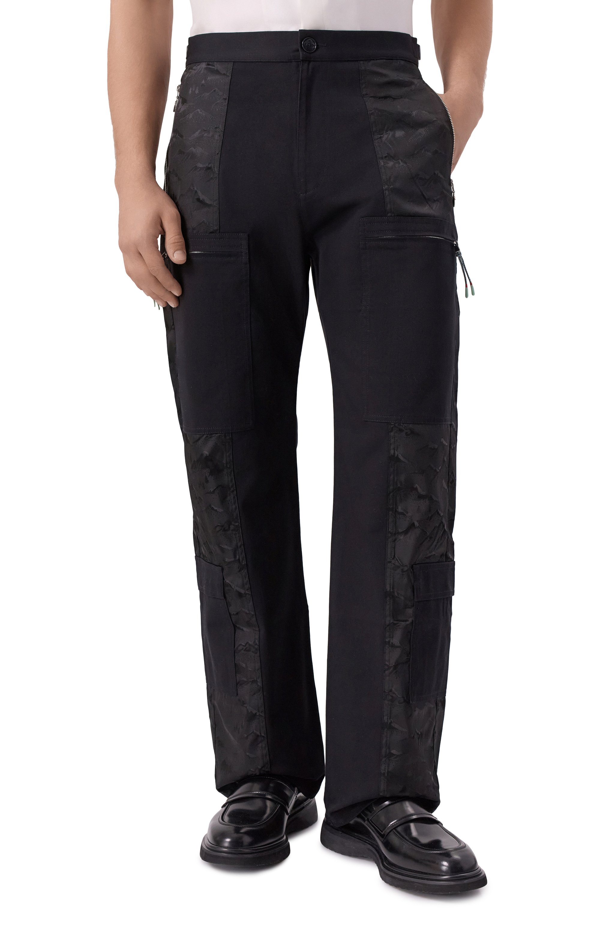 Хлопковые брюки-карго CASABLANCA, арт. MPF25-TR-322-01, фото 3