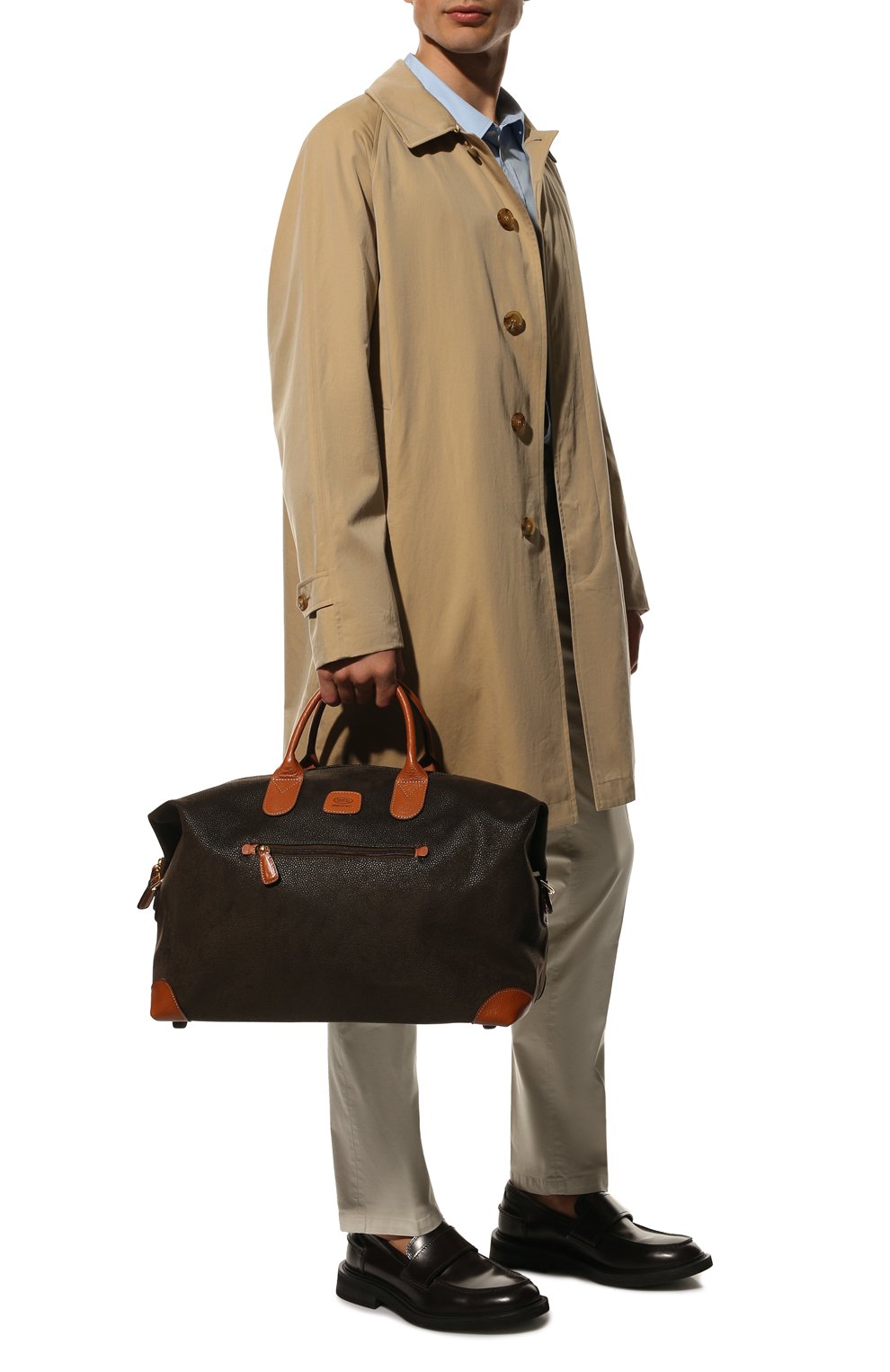 Дорожная сумка life BRIC`S хаки цвета по цене 48050 руб., арт. BLF20203, фото 7 Дорожная сумка life BRIC`S, арт. BLF20203, фото 7