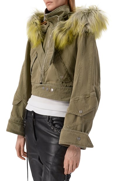 Хлопковая куртка BLUMARINE, арт. 4J158A, фото 3