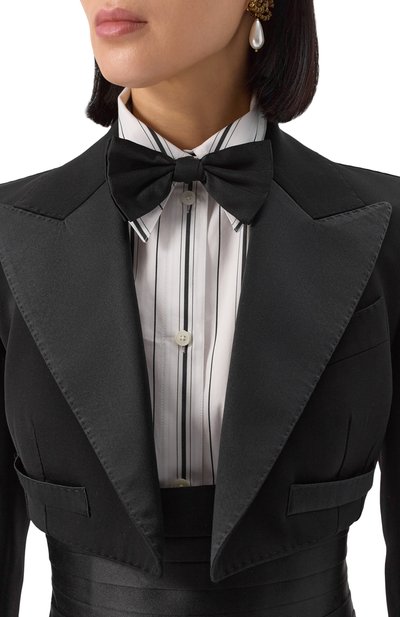 Шелковый галстук-бабочка DOLCE & GABBANA, арт. FT103R/G0U05, фото 2