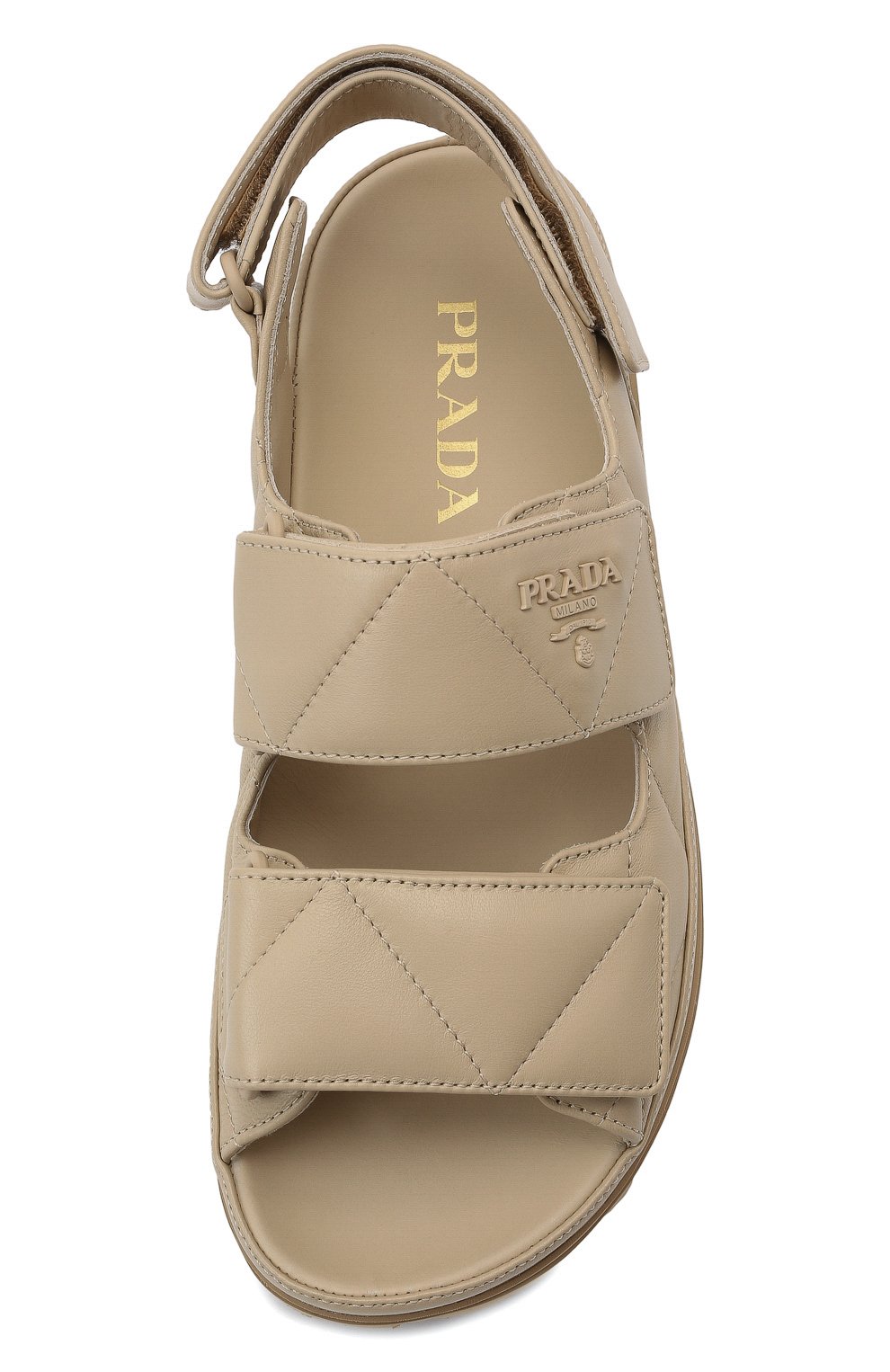 Кожаные сандалии PRADA, арт. 1X721M-038-F0F24-020, фото 6