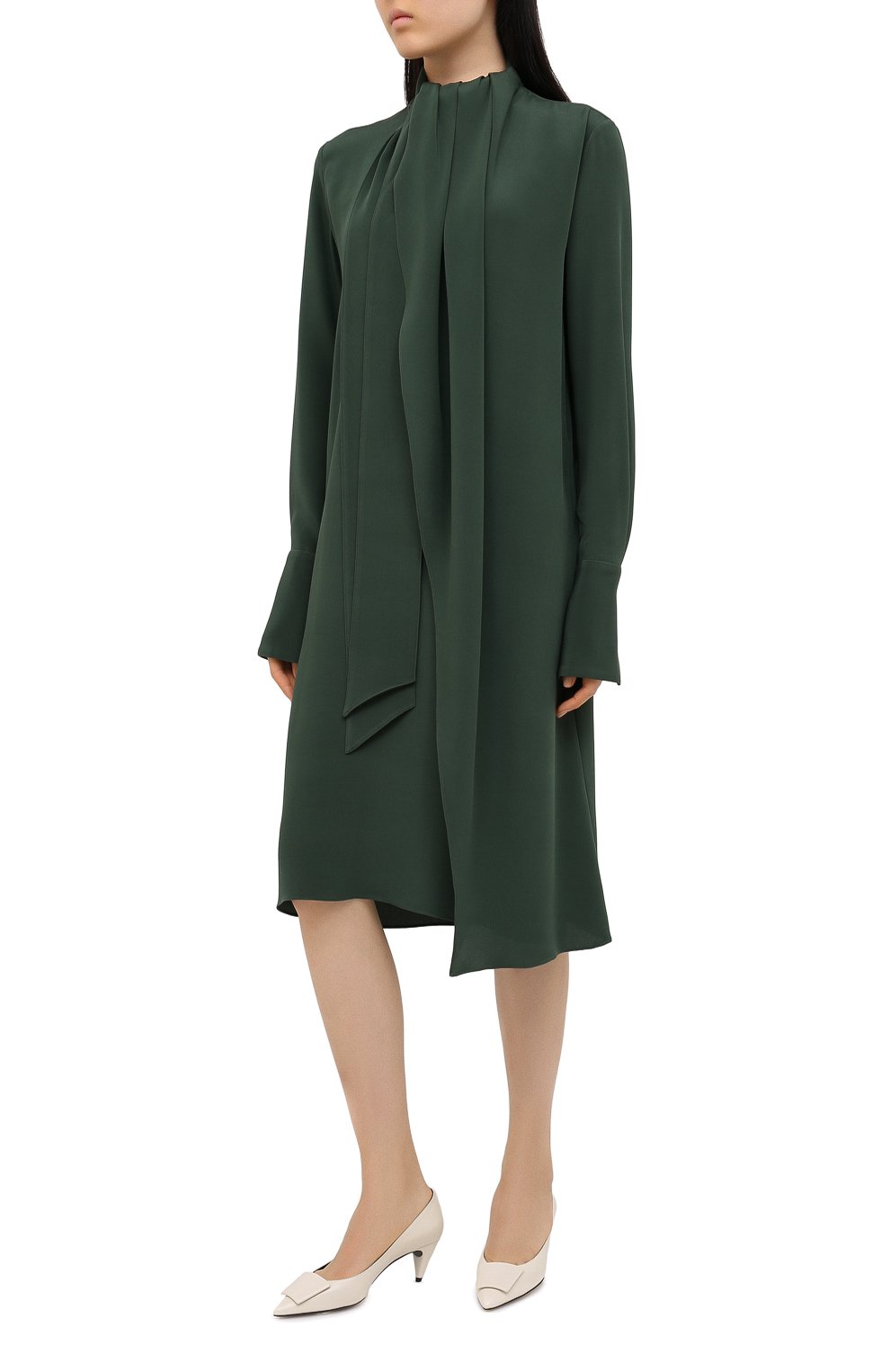 Шелковое платье LOEWE, арт. S359335XD2, фото 3