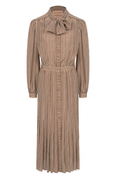 Женское шелковое платье VALENTINO, арт. 8B3VAGV6/9T2