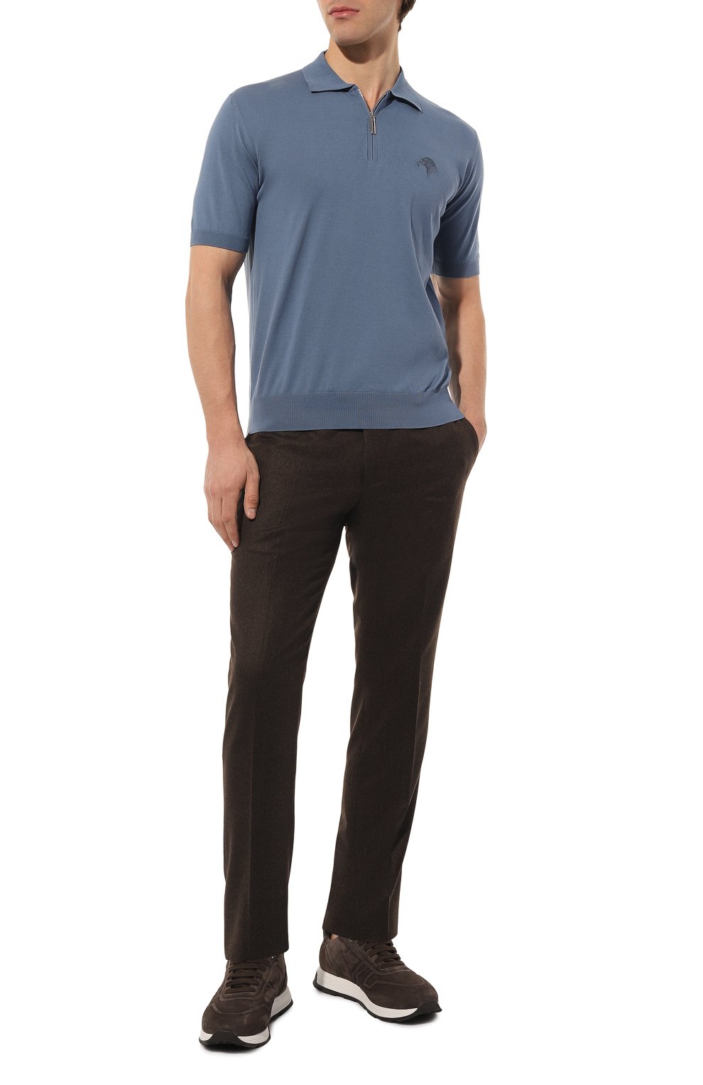 Хлопковое поло STEFANO RICCI, арт. K313030P31/F23145, фото 2