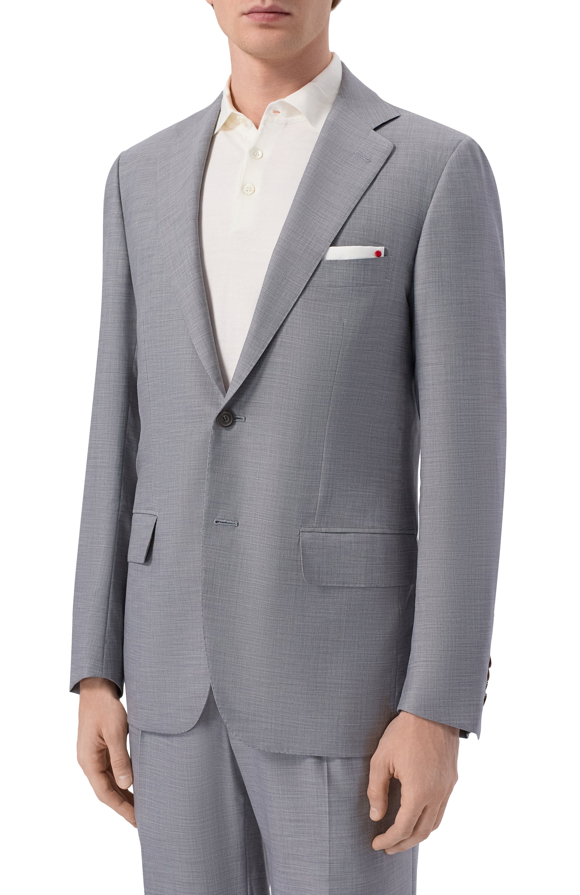 Костюм из шерсти и шелка KITON, арт. UA81K0669G, фото 2