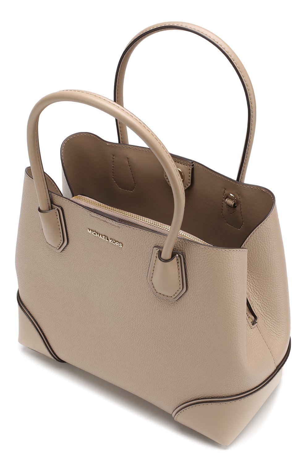 Сумка mercer gallery medium MICHAEL MICHAEL KORS бежевого цвета по цене 44200 руб., арт. 30F8TZ5T6T, фото 4 Сумка mercer gallery medium MICHAEL MICHAEL KORS, арт. 30F8TZ5T6T, фото 4