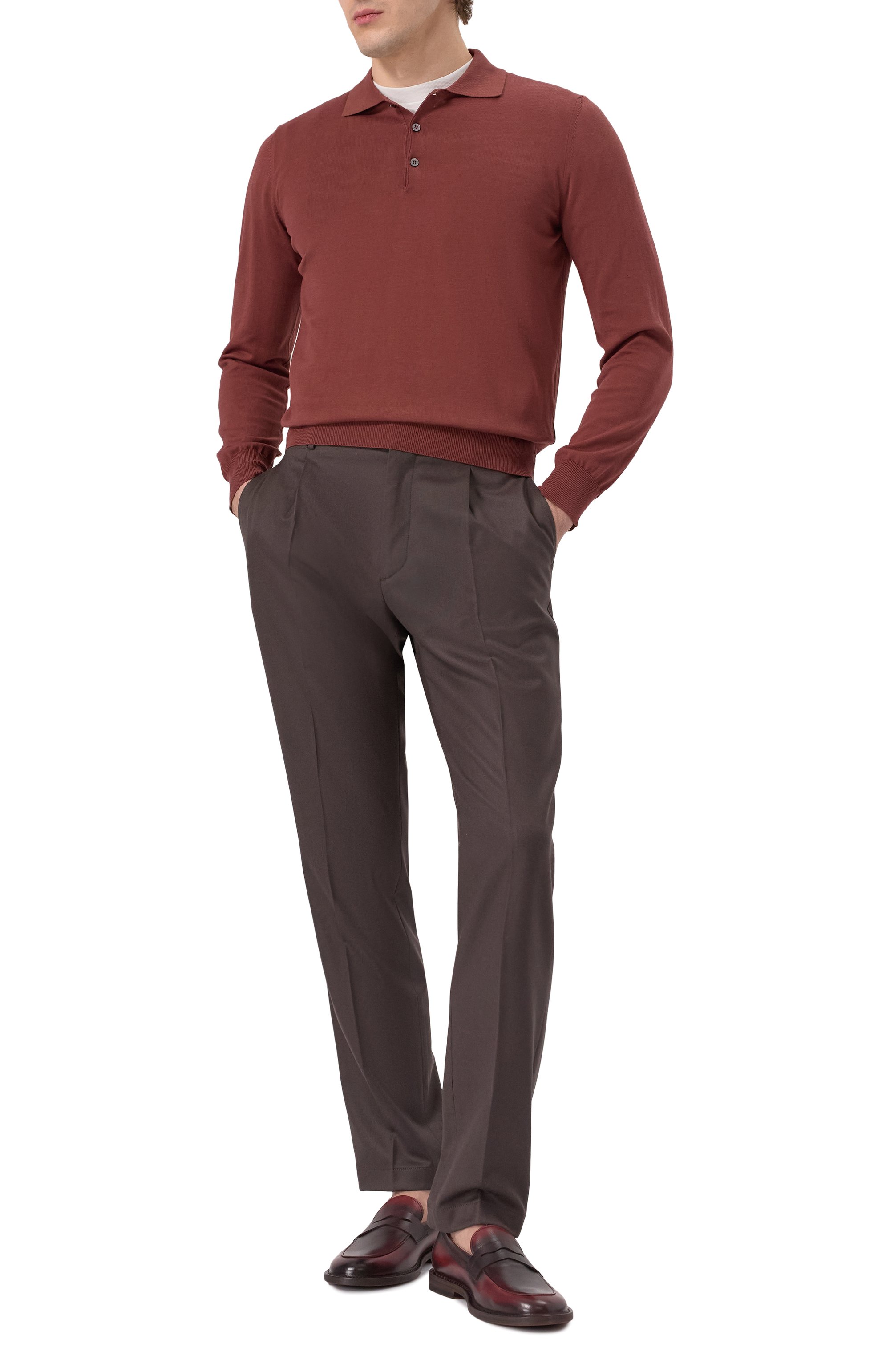 Хлопковое поло CANALI, арт. C0017/MK00145, фото 2