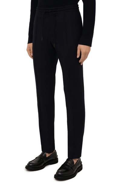 Брюки из шерсти и шелка ZEGNA, арт. UVI20/TT18, фото 3