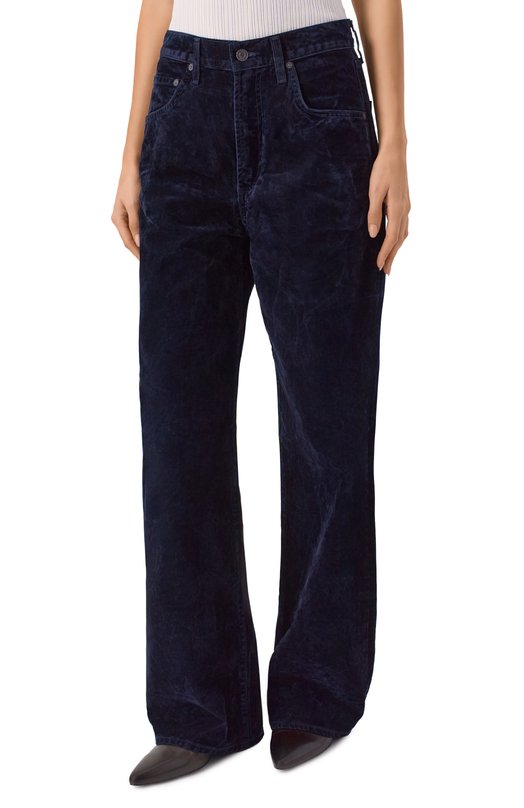 Вельветовые брюки Agolde A288-1884 Синий  A288-1884 Фото 3