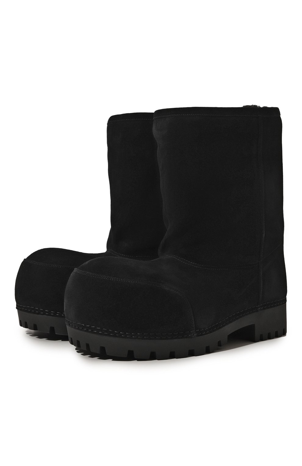 Замшевые сапоги alaska BALENCIAGA, арт. 802174/WBFC1,  фото 1