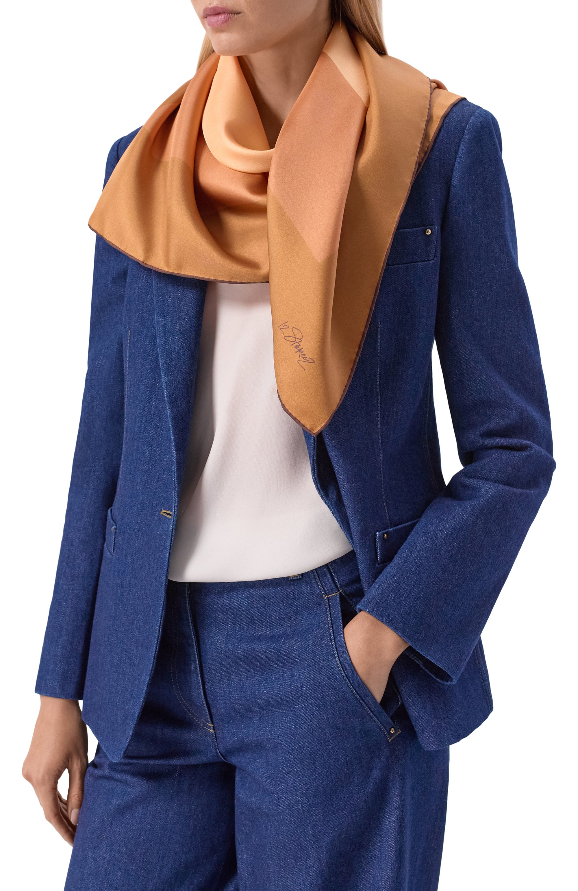 Шелковый платок gradient 12 STOREEZ, арт. 137129, фото 2