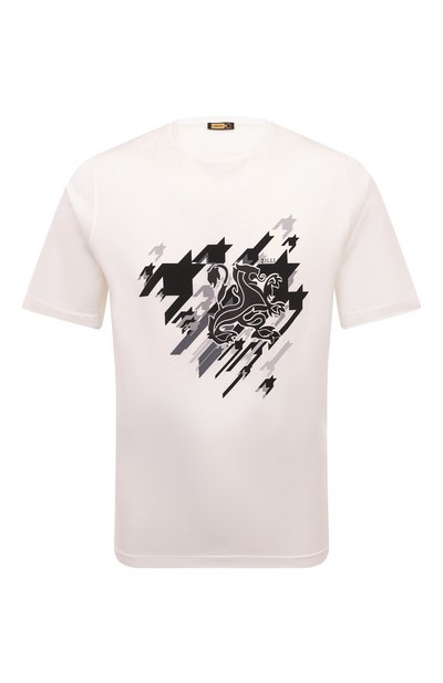 Мужская хлопковая футболка ZILLI, арт. TSR001M0110VPP000