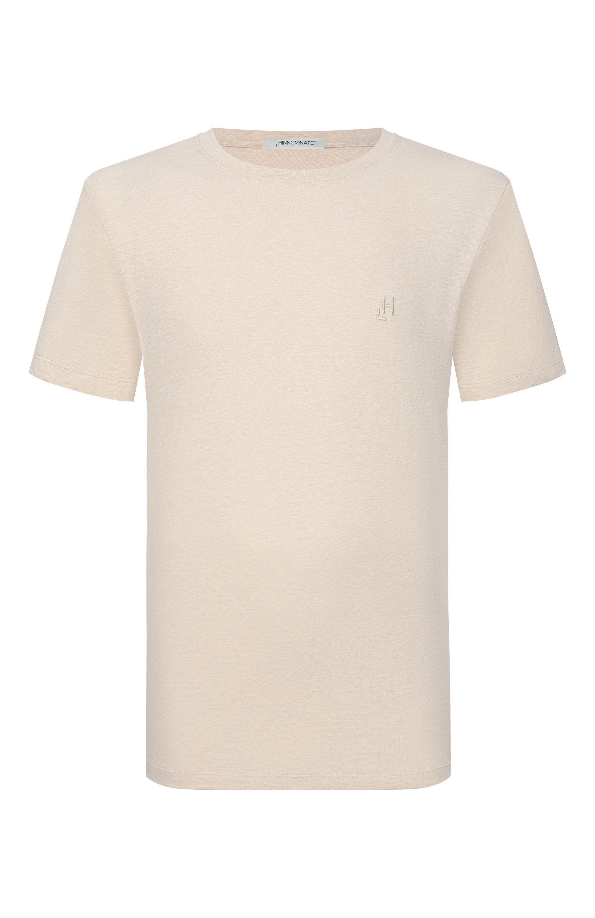 Футболка из хлопка и льна HINNOMINATE, арт. HMABM01505, фото 1