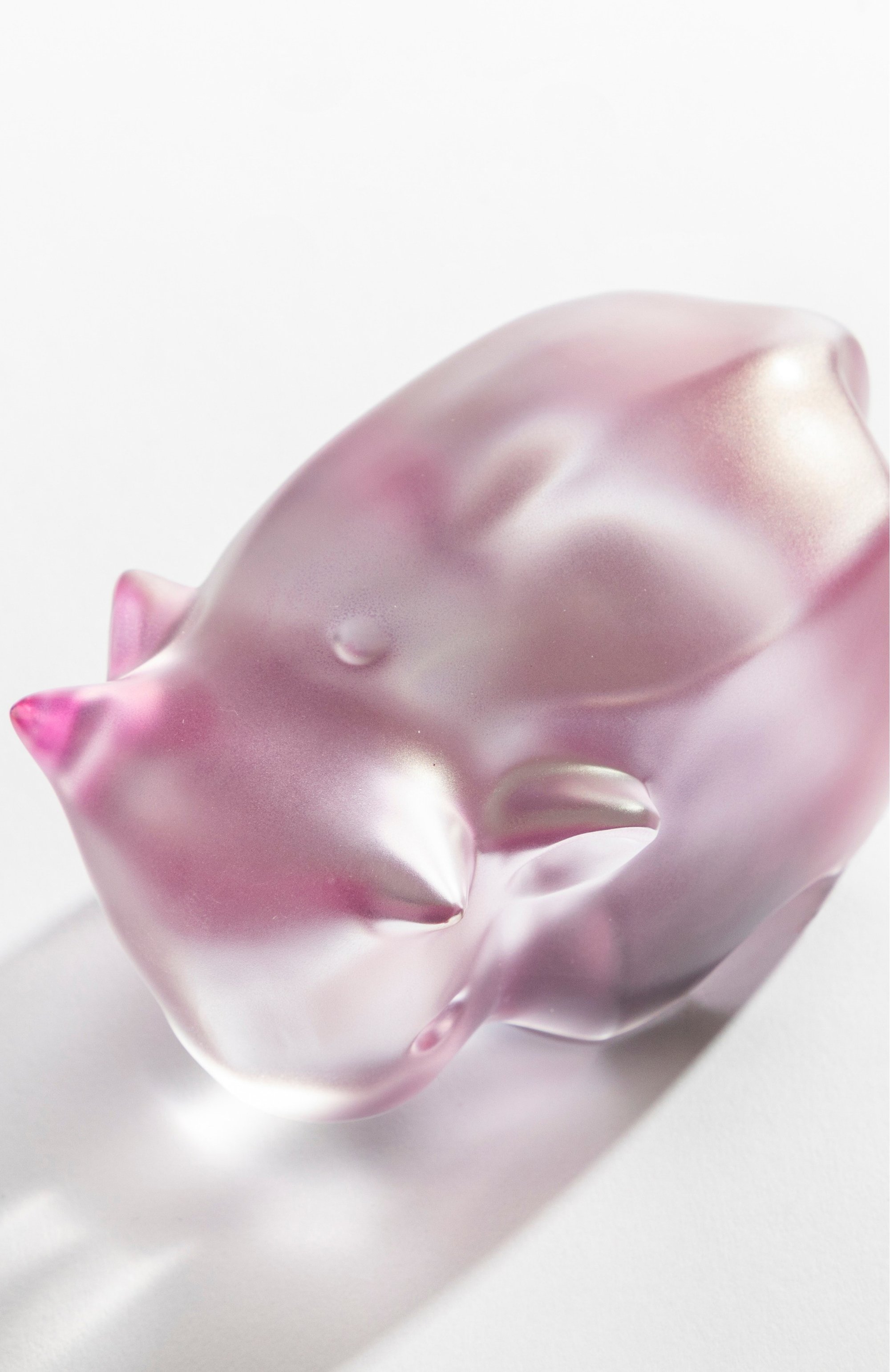 Скульптура niu wang wang LALIQUE розового цвета по цене 79850 руб., арт. 10853400, фото 2 Скульптура niu wang wang LALIQUE, арт. 10853400, фото 2